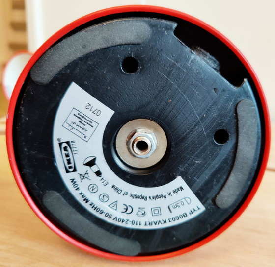 Image 1 of Ikea rote Schreibtischlampe von Marianne Hagberg Kvart