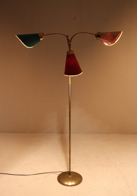 Image 1 of Stehleuchte/Tütenlampe, Italien, 1970Er Jahre