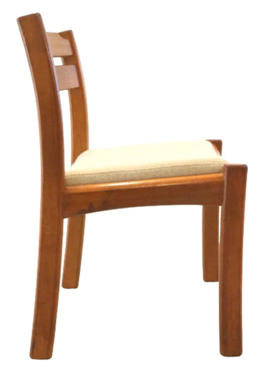 Image 1 of 6x Dyrlund 'Sentved' vintage Esszimmerstuhl