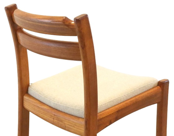 Image 1 of 6x Dyrlund 'Sentved' vintage Esszimmerstuhl