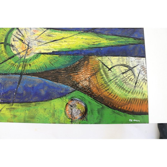 Image 1 of Italienischer Couchtisch und Beistelltisch aus Keramik von Antonio De Nisco, Italien 1970