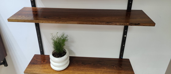 Image 1 of Mid Century Wandsystem | Jahrgang - Bücherregal