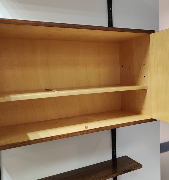 Image 1 of Mid Century Wandsystem | Jahrgang - Bücherregal