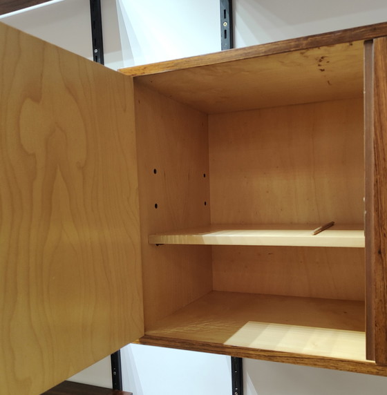 Image 1 of Mid Century Wandsystem | Jahrgang - Bücherregal