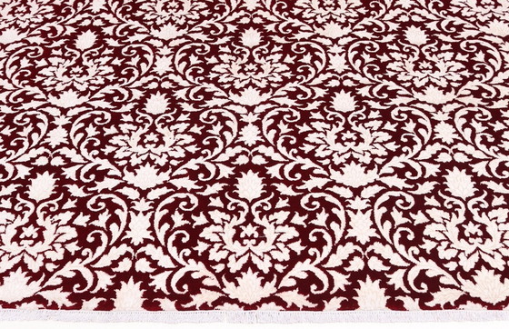 Image 1 of Tabriz Wolle & Seide Teppich mit zeitgenössischem Design - wunderschöne Seiden Highlights