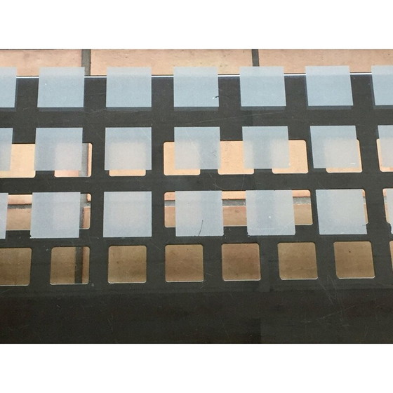 Image 1 of Vintage Memphis Couchtisch aus Holz und Metall, 1980