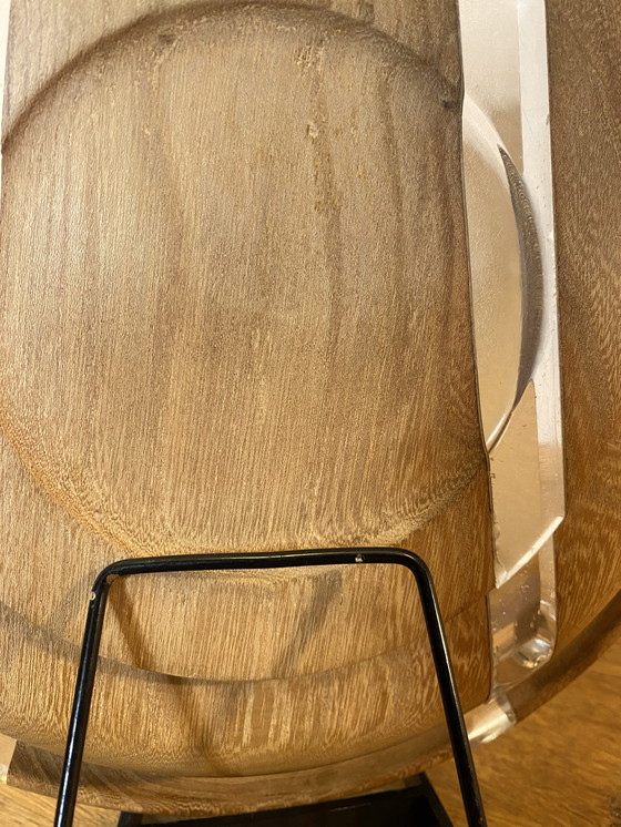 Image 1 of 2x Schalen aus Hartholz und Plexiglas