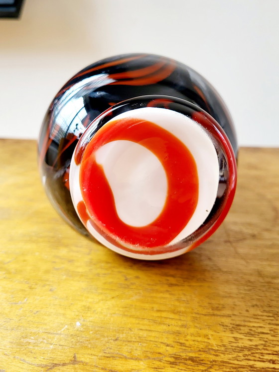 Image 1 of Opalin-Vase Florenz, Vetreria di Borgonovo, Italien, 1970er Jahre