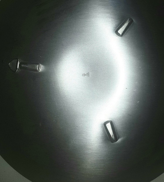 Image 1 of Versilberte Ikora-Wandplatte mit Wildgans von Wmf, 1960er Jahre