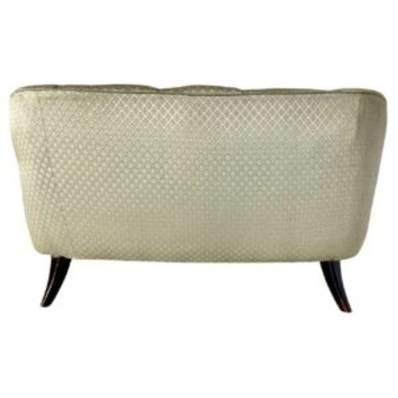 Image 1 of 1Xart Deco Zwei Sitze Sofa, zugeschrieben Malatesta und Mason, Italien 1950S