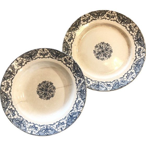 Image 1 of Vintage Eisen Erde Platte