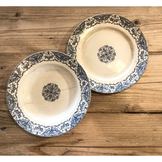 Image 1 of Vintage Eisen Erde Platte