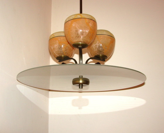 Image 1 of Art-Déco-Kronleuchter, 1930er Jahre