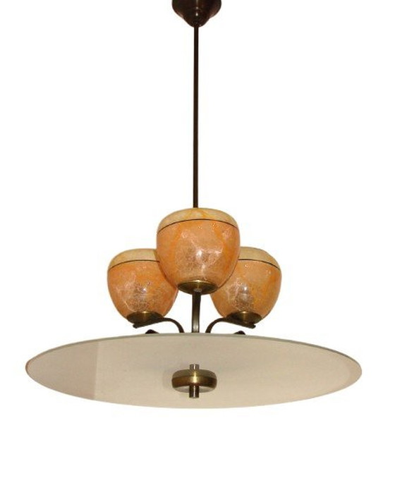 Image 1 of Art-Déco-Kronleuchter, 1930er Jahre