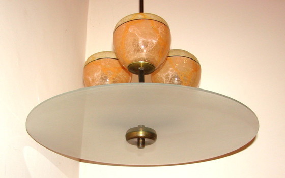 Image 1 of Art-Déco-Kronleuchter, 1930er Jahre