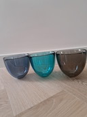 3x Orrefors Pastillo-Schale von Lena Bergström