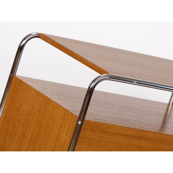 Image 1 of Vintage-Sideboard aus Stahlrohr und Eichenholz für Tschechisches Wohndesign