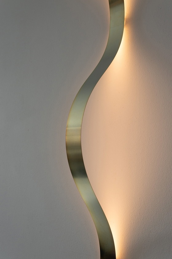 Image 1 of [ARRAY] Beleuchtung - Sine Light Galvanisiertes Gold von David Derksen