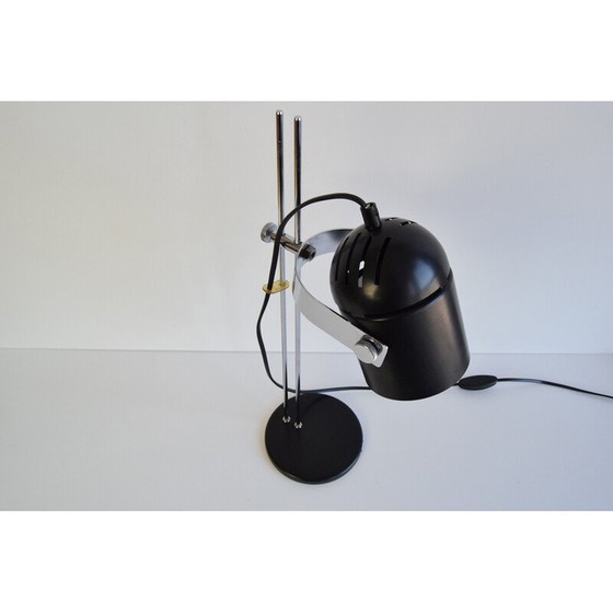 Image 1 of Verstellbare Metalltischlampe, verchromt von Stanislav Indra für Combi Lux, Tschechoslowakei 1970