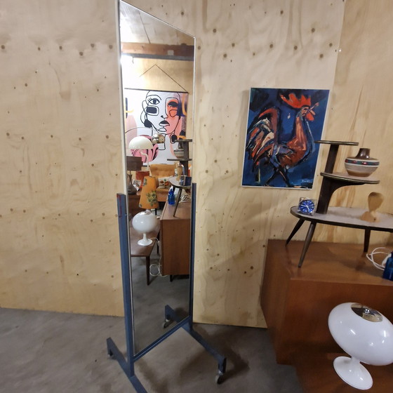 Image 1 of Industrial Pass Spiegel Vintage Standing Mirror