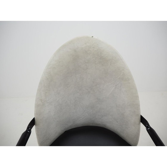 Image 1 of Vintage drehbarer und verstellbarer Friseurstuhl 1970