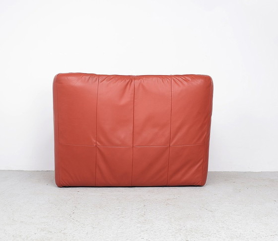 Image 1 of Montis Leder 2-Sitzer Sofa 1970er Jahre