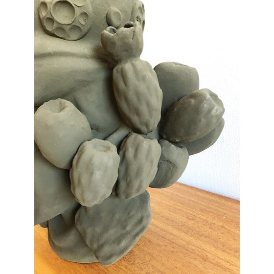 Image 1 of Vintage Vase aus Terrakotta von Stefania Boemi, Sizilien 2010s