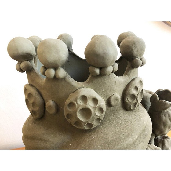 Image 1 of Vintage Vase aus Terrakotta von Stefania Boemi, Sizilien 2010s