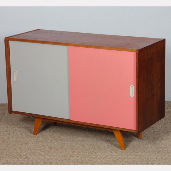 Image 1 of Rosa Und Weiße Kommode Von Jiri Jiroutek, Modell U-452 Um 1960