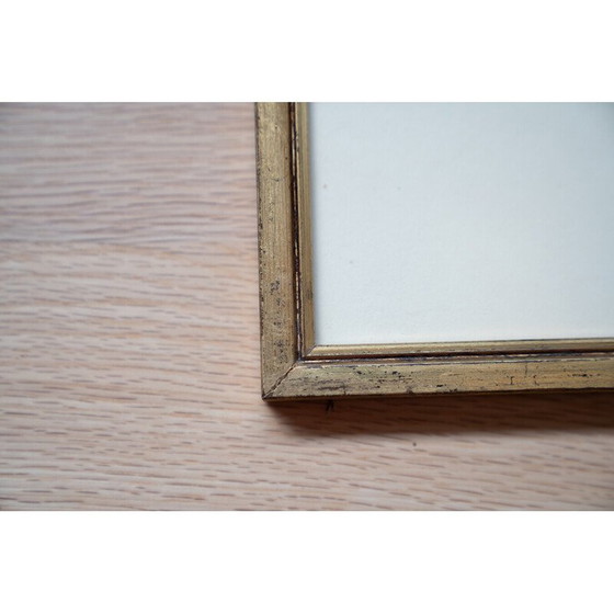 Image 1 of Vintage-Gemälde mit der Darstellung des Prager Altstädter Ringes, 1980