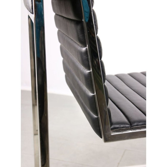 Image 1 of Vintage Bauhaus Stuhl in Chrom und Kunstleder