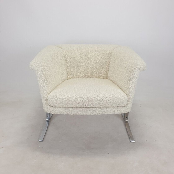 Image 1 of Paar alte Bouclé-Sessel aus Wolle von Geoffrey Harcourt für Artifort, 1963