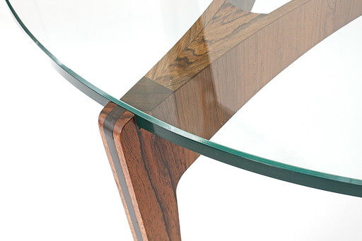 Palisander Couchtisch von Sven Ellekaer für Christian Linneberg | 1960er