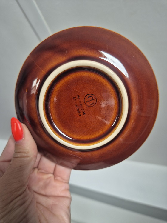 Image 1 of Set Vintage Cp Colditz Porzellan Deutsche Kaffeetassen - Braun