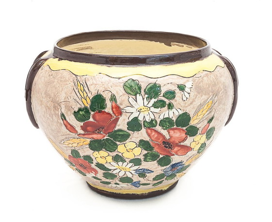 Image 1 of Großer Cache-Pot Jérôme Massier, 1900