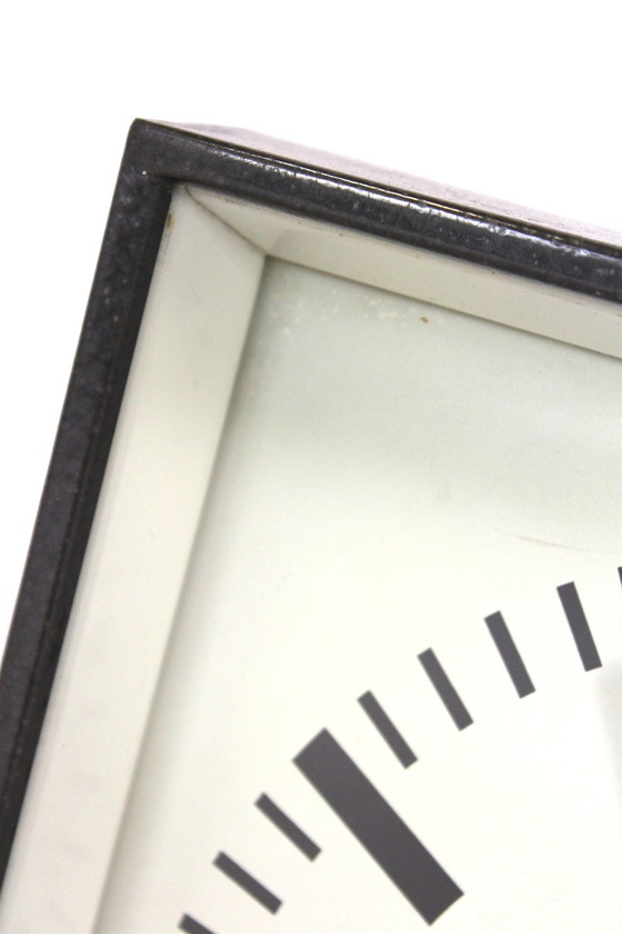 Image 1 of Große doppelseitige Eisenbahnuhr von Pragotron, 1980er Jahre