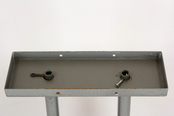 Image 1 of Große doppelseitige Eisenbahnuhr von Pragotron, 1980er Jahre