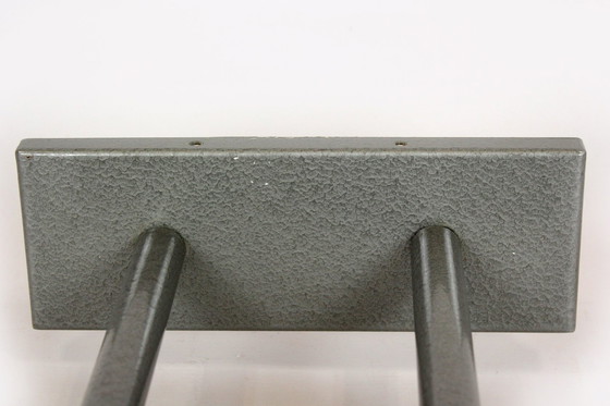 Image 1 of Große doppelseitige Eisenbahnuhr von Pragotron, 1980er Jahre