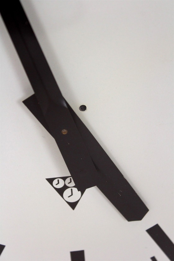 Image 1 of Große doppelseitige Eisenbahnuhr von Pragotron, 1980er Jahre