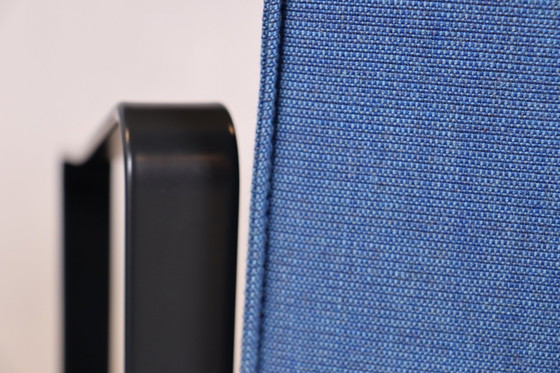 Image 1 of 4x Gispen Nomi Stuhl blau