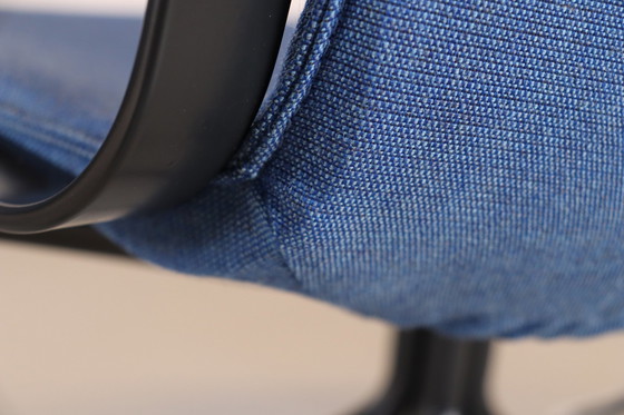 Image 1 of 4x Gispen Nomi Stuhl blau