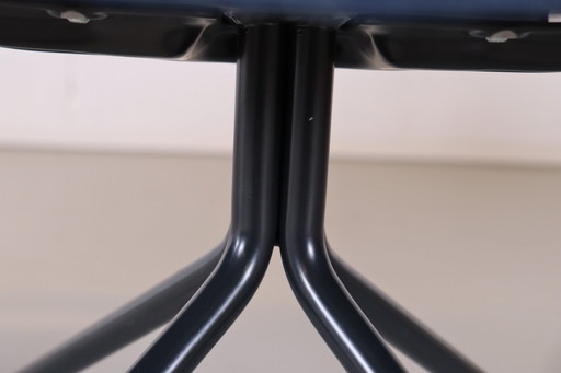 4x Gispen Nomi Stuhl blau