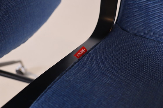 Image 1 of 4x Gispen Nomi Stuhl blau