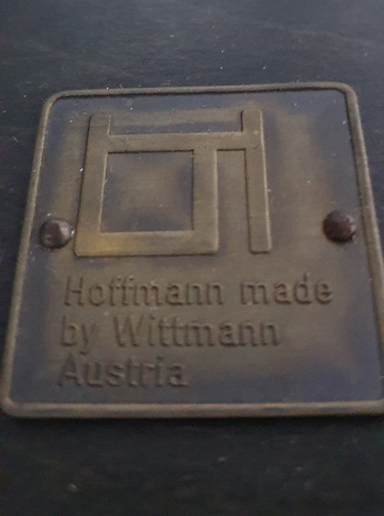 Image 1 of 4x Josef Hoffmann Wittmann Stühle + Tisch