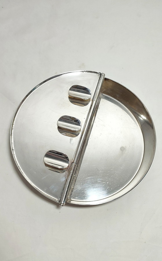 Image 1 of Metall-Aschenbecher "Valenti". Spanien, 1970S.