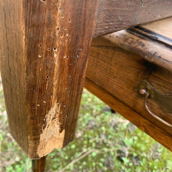 Image 1 of Vintage-Bauernhoftisch aus Holz
