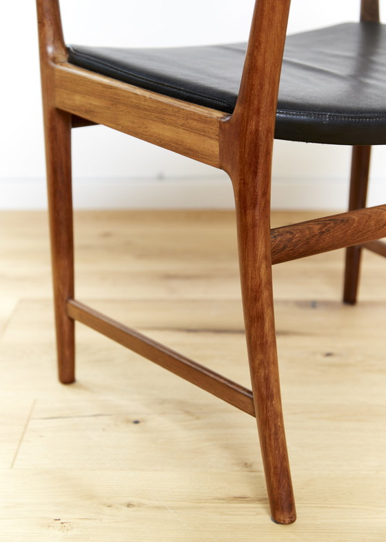 Image 1 of Kai Lyngfeldt-Larsen Chairs for Søren Willadsen