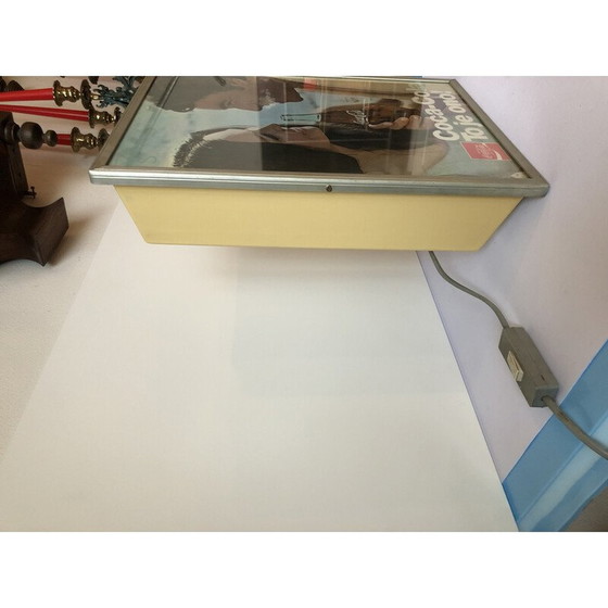 Image 1 of Vintage-Leuchtreklame für Coca-Cola, Tschechoslowakei 1980er Jahre