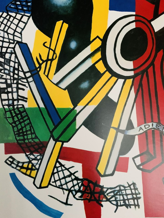 Image 1 of Fernand Leger: "Poster Adieu New York. Signiert auf der Platte.