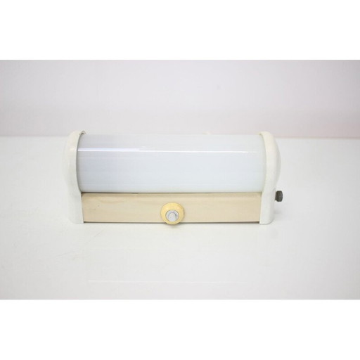 Vintage Wandlampe aus Bakelit und Glas, Tschechoslowakei 1930